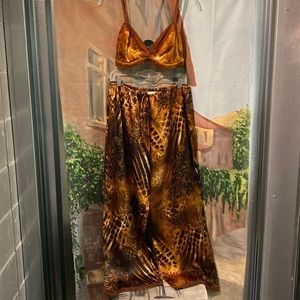 Secret Treasures pajama bralette 2 piece set